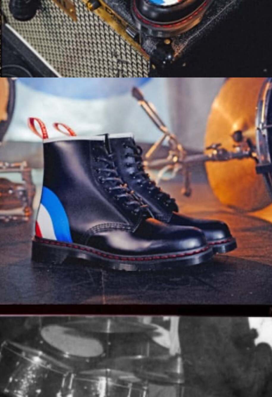 Dr. Martens 1460 x The Who Limited Edition Smooth Leather Combat Boots